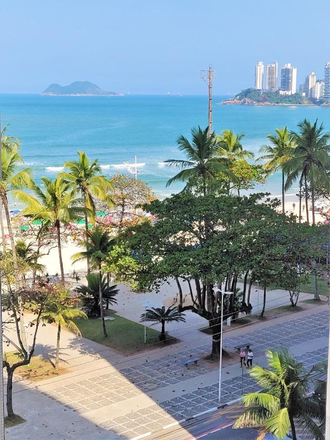 Vista Da Praia! Melhor Local Da Cidade! Guaruja Exterior photo